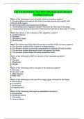 ATI TEAS Science Test 2021 Questions and Answers (Verified Answers)