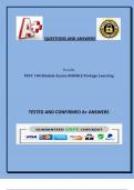 PSYC 140 Module Exams BUNDLE Portage Learning.
