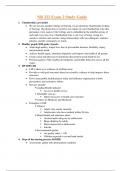 NR 222 Exam 2 Study Guide Updated
