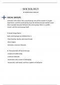 Class notes Sociologi  Sociologia de la educación