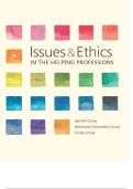 Issues & Ethics in the helping professions 