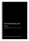 Breastfeeding and You: A handbook for antenatal educators
