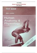 Test Bank For Human Anatomy & Physiology  8th Edition By Jerri K. Lindsey, Elaine N. Marieb |All Chapters,  Year-2024|