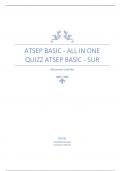 ATSEP BASIC - All in one Quizz ATSEP BASIC - SUR