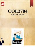 COL3704 Exam Portfolio 2024 (ANSWERS)
