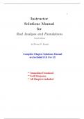 Solutions for Real Analysis and Foundations, 4th Edition Krantz (All Chapters included)