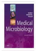 Test Bank For Medical Microbiology 7th Edition By Murray Rosenthal
