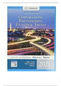 Solution Manual For South-Western Federal Taxation 2021 Corporations, Partnerships, Estates and Trusts, 44th Edition By William Raabe, James Young, Annette Nellen, William Hoffman, David Maloney