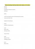 Medical Terminology Final Exam Study Guide (Chapters 1-13) Graded A 