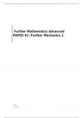 EDEXEL A LEVEL Further Mathematics    PAPER 4C: Further Mechanics 2  QUESTION PAPER FOR JUNE 2023