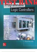 SOLUTIONS MANUAL for Programmable Logic Controllers 5th Edition by Frank Petruzella (Complete 14 Chapters)