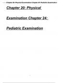 2024 Complete Test Bank - Pediatric Physical Examination: An Illustrated Handbook ,3rd Edition (Duderstadt,2017) | Chapters 1-20