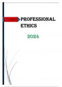 LJU4802_Professional Ethics_Assignment 02_Quiz_Semester 1_2024