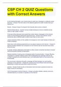 CSP CH 2 QUIZ Questions  with Correct Answers
