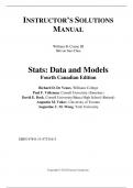 Solution Manual For Stats Data and Models, Canadian Edition, 4th Edition by Richard D. De Veaux, Paul F. Velleman, David E. Bock, Augustin M. Vukov, Augustine Wong Chapter 1-29