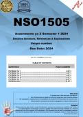 NSO1505 Asaenmente ya 3 (PORTFOLIO COMPLETE ANSWERS) Semester 1 2024