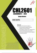 CHL2601 assignment 4 2024 (Full solutions)
