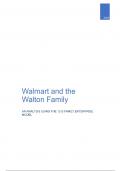 Walmart and the Walton Family: AN ANALYSIS USING THE 12-S FAMILY ENTERPRISE MODEL