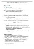 3.6C Occupational Health and Safety - Literature Summary 