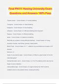 Final PN111 Herzing University Exam Questions and Answers 100% Pass