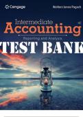 Intermediate Accounting: Reporting and Analysis 4th Edition by James Wahlen TEST BANK 