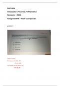 DSC1630 Assessment 5 SEMESTER 1 2024 MOCK EXAM (239283)
