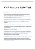 CNA Practice State Test