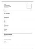Resume and Intent Letter Format 