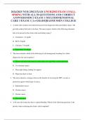 2024/2025 NUR 2502 EXAM 1/NUR2502 EXAM 1 FALL-SPRING WITH ALL 50 QUESTIONS AND CORRECT ANSWERS/MDC3 EXAM 1 /MULTIDIMENSIONAL CARE 3 EXAM 1 | A+GRADE|RASMUSSEN COLLEGE