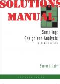 Sampling-Design-and-Analysis-2nd-Edition-Sharon-Lohr-SOLUTIONS-MANUAL