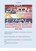 EMT FISDAP/ OB/PEDIATRIC FISDA/ NREMT Paramedic etc. Complete Study Guide Mega Bundle. 