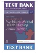 Test Bank for Varcarolis Essentials of Psychiatric Mental Health Nursing 5th Edition by Fosbre ISBN: 9780323810302|| All Chapters 1-28 ||Full Complete