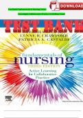 Test Bank For Fundamentals of Nursing: Active Learning for Collaborative Practice 3rd Edition by Barbara L Yoost Chapter 1-42 20242025 UPDATE 9780323828093