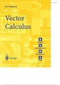 P.C. Matthews Vector Calculus Springer Undergraduate Mathematics Series