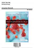 Test Bank: Pathophysiology, 6th Edition by Banasik - Chapters 1-54, 9780323354813 | Rationals Included