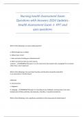 Nursing health Assessment Exam Questions with Answers 2024 Updates5.pdf