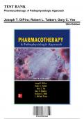 Test Bank: Pharmacotherapy: A Pathophysiologic Approach, 10th Edition by Yee - Chapters 1-144, 9781259587481 | Rationals Included