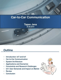 Car to Car Communication