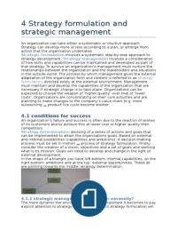 Keuning 4 Strategy formulation and strategic management 