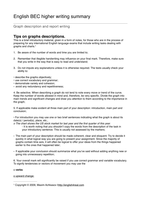 Summary on graph description and short report writing