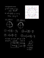 Calculus 2 Chapter 7.5 Inverse Trigonometric Functions