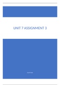 Unit 7 - Assignment 3