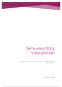 Data Analysis and Visualisation Summary