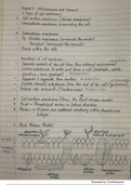 Handwritten Bio Notes for AS Chapter 4 - Guaranteed A*!