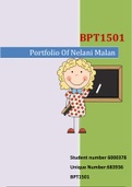 BPT1501 Portfolio of Nelani Malan