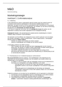 Marketing Strategie Frambach & Nijssen Hoofdstuk 5, 6 en 8