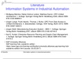 Information systems in industrial automation with OPC UA