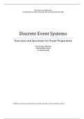Discreet event systems