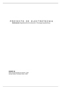 Proyecto Electrotecnia Completo