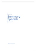 IB - Y2Q2- Summary Spanish Y2Q1